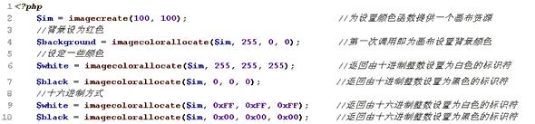 收集一些php常用img图像函数集