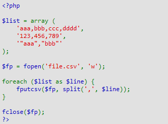 PHP读取excel CSV大文件导入数据库