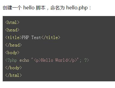 如何在 HTML 中编写 PHP 代码